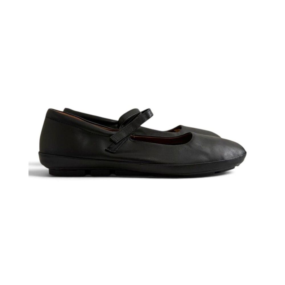 Naturalizer Behold Round Toe Black Leather Mary Jane Flats, NWOT! Size 9M